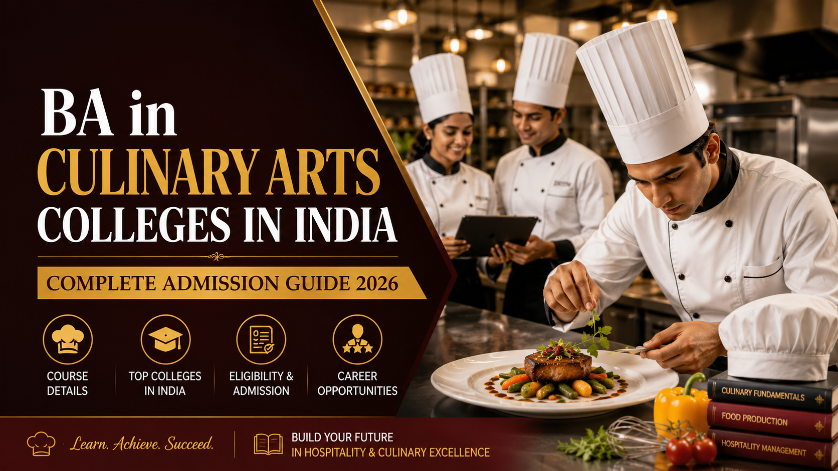 BA in Culinary Arts Colleges in India