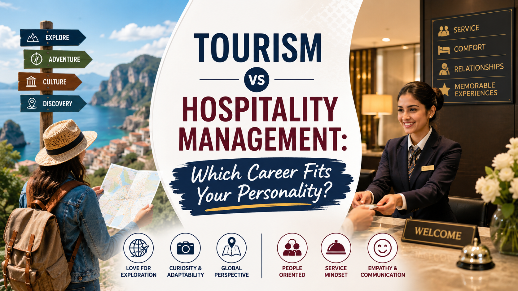 Tourism vs Hospitality Management